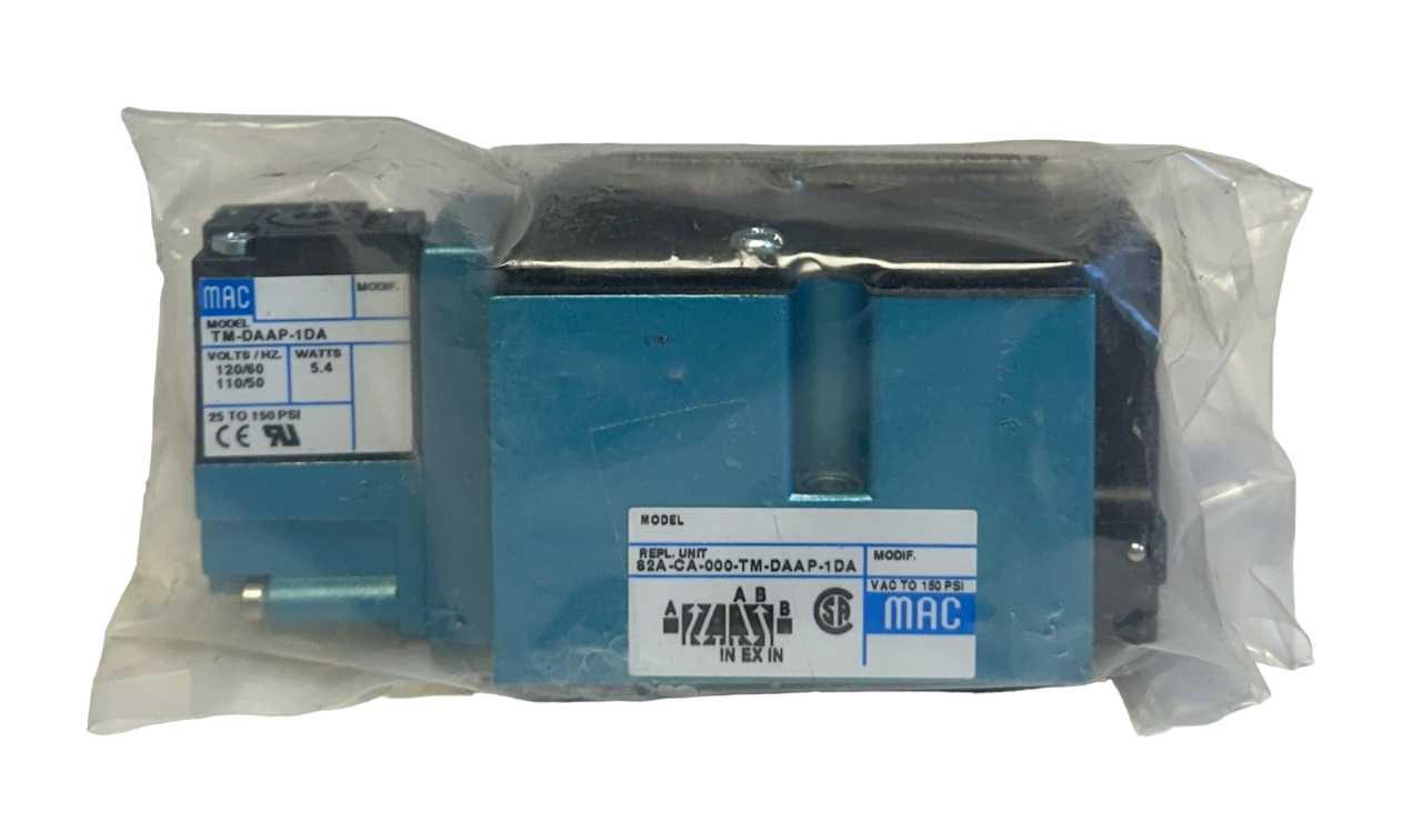Used MAC 82A-CA-000-TM-DAAP-1DA / 82ACA000TMDAAP1DA SOLENOID VALVE 82 SERIES NSNP
