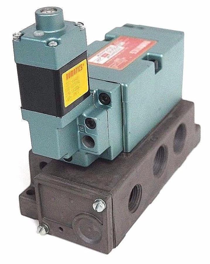 NEW NUMATICS 555BA43AK VALVE 554BA400K, AMPS: .09, 237-614B COIL