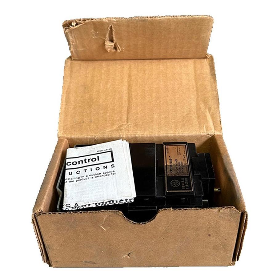 Used NEW GENERAL ELECTRIC CR120B08002 INDUSTRIAL RELAY 10A 600V 8N.O. CONVERT CONTACT