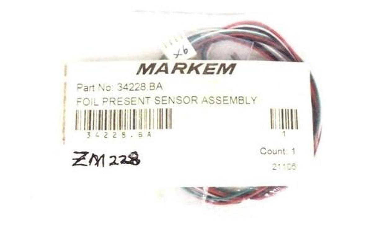 NEW SEALED MARKEM 34228.BA FOIL PRESENT SENSOR ASSEMBLY 34228BA