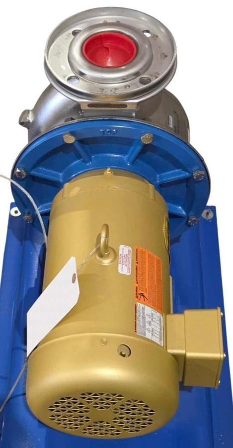 GOULDS WATER XYLEM 03SH08J05T4F2 e-SH CENTRIFUGAL PUMP 316-SS 3x4x8 5HP NSNP