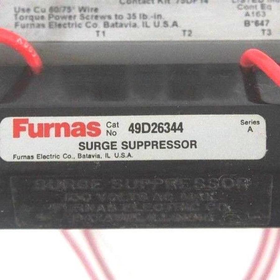 Used FURNAS 14DS+32A STARTER SER. B, 200-575VAC, 7-1/2-10HP, 27 AMP MAX W/ 49D26344