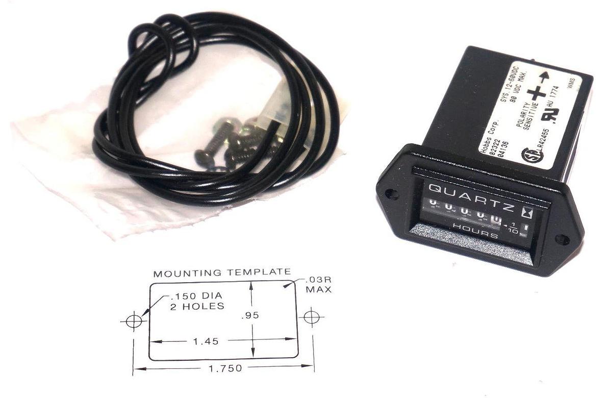 Used NEW INTRUPA SW-1281 METER-HOUR 12-60V SW1281