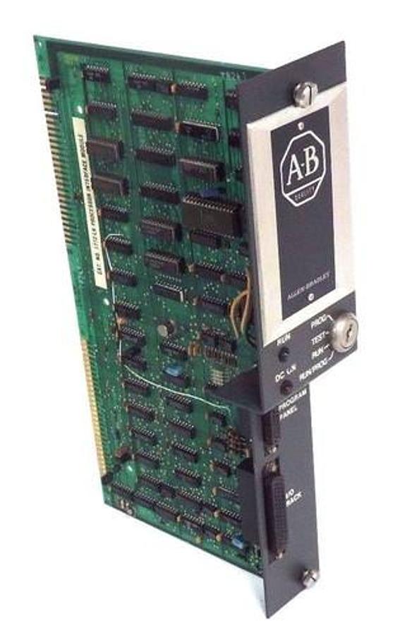 Used ALLEN BRADLEY 1772-LH PROCESSOR INTERFACE MODULE F/W REV 1 SER A 960038 REV 1