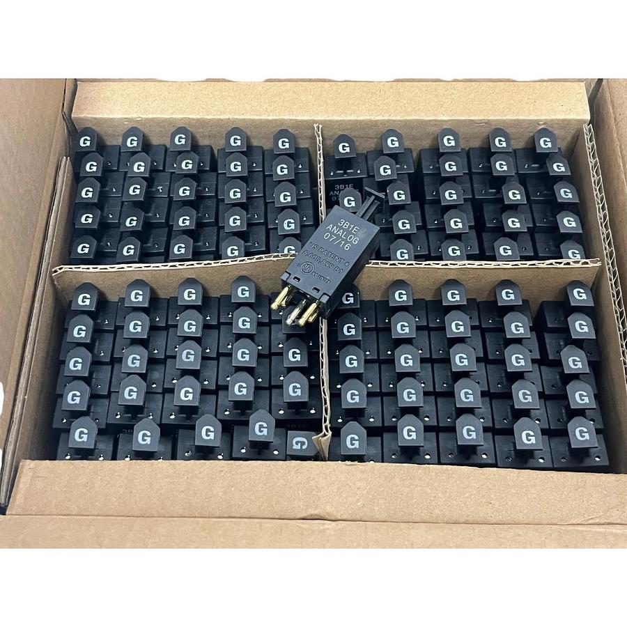 Box of 100 Circa Telecom 3B1E Analog 350V 5-Pin Gas Protection Module NSMP