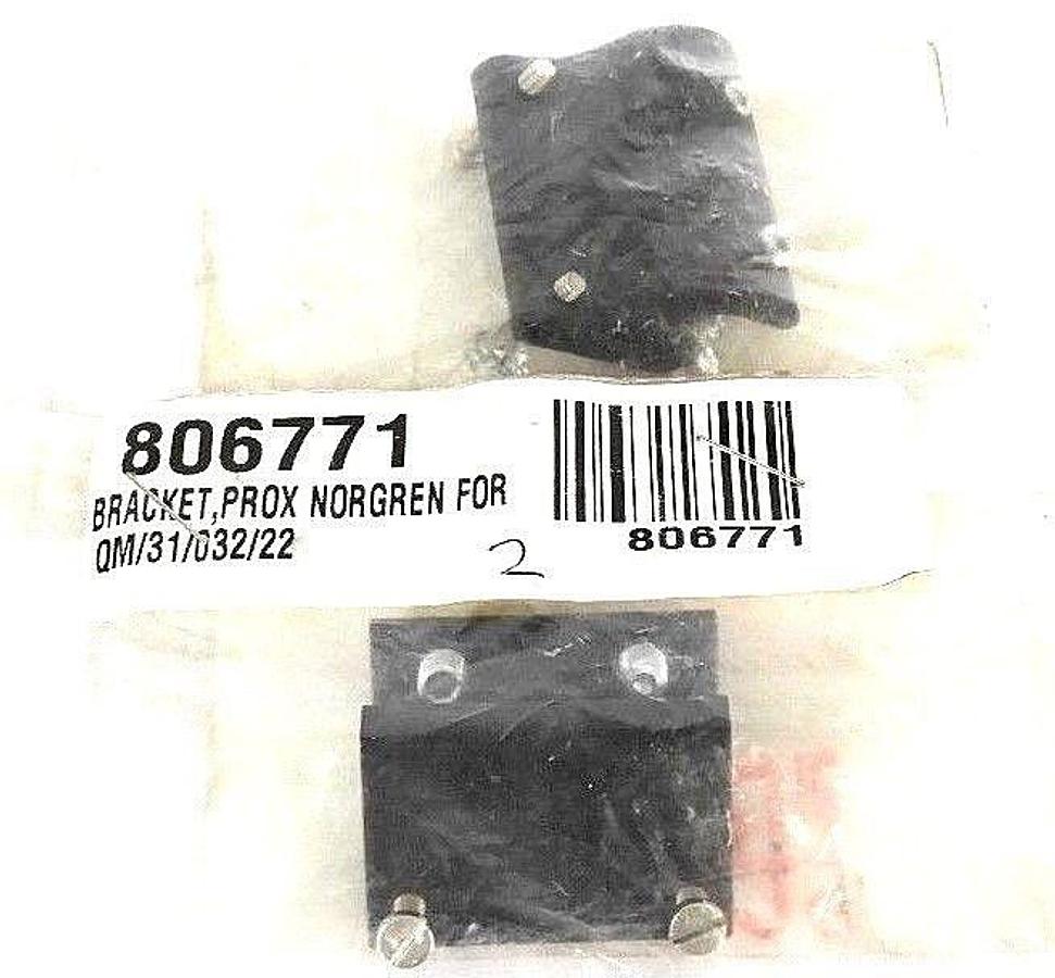 LOT OF 2 NEW NORGREN QM/31/032/22 MOUNTING BRACKETS 587543 SER. A