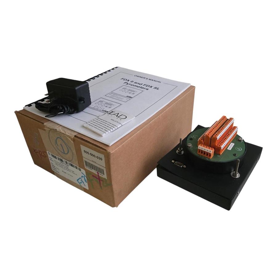 ALNOR FDX-SL Scanning Pyrometer | 30-Ch Temperature Indicator 605-500-030 NSMP
