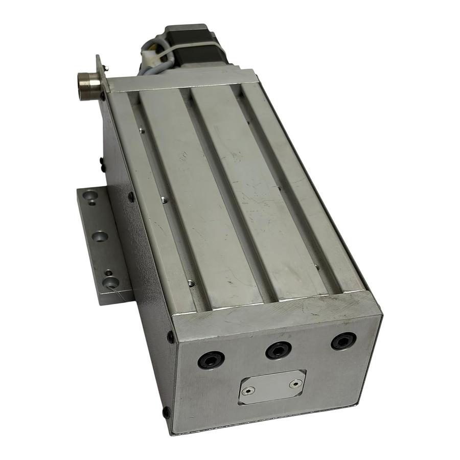 Used Freer Tool Z Axis Linear Slide 100mm Sanyo Denki Stepper Motor 55-506-1407