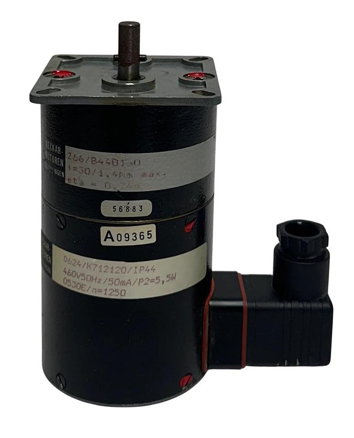 Used NECKAR-MOTOREN Z66/B440160 / D624/K712120/IP44 MOTOR 460V 50mA 5,5W USNP