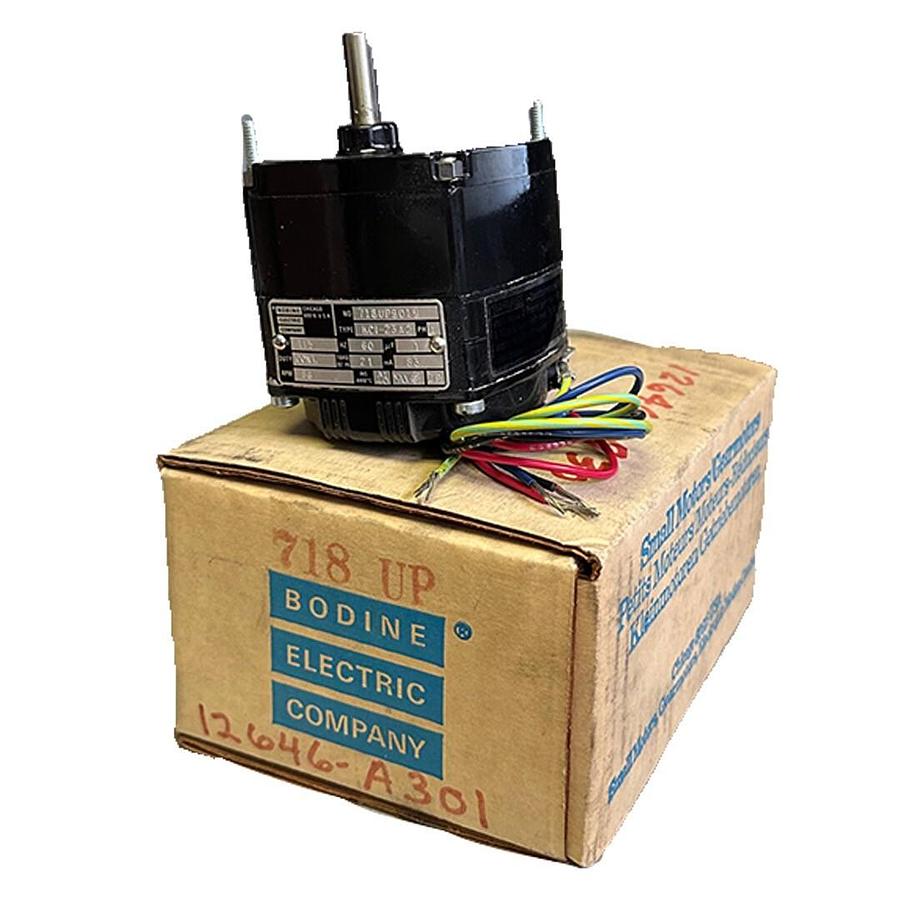 Used NEW BODINE KCI-23A2 / KCI23A2 SINGLE PHASE GEARMOTOR 718UP9015 60Hz 115V 718-UP