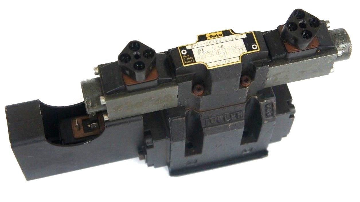Used PARKER WPL43ECA493C1P10 SERVO SOLENOID VALVE WPL43ECA493