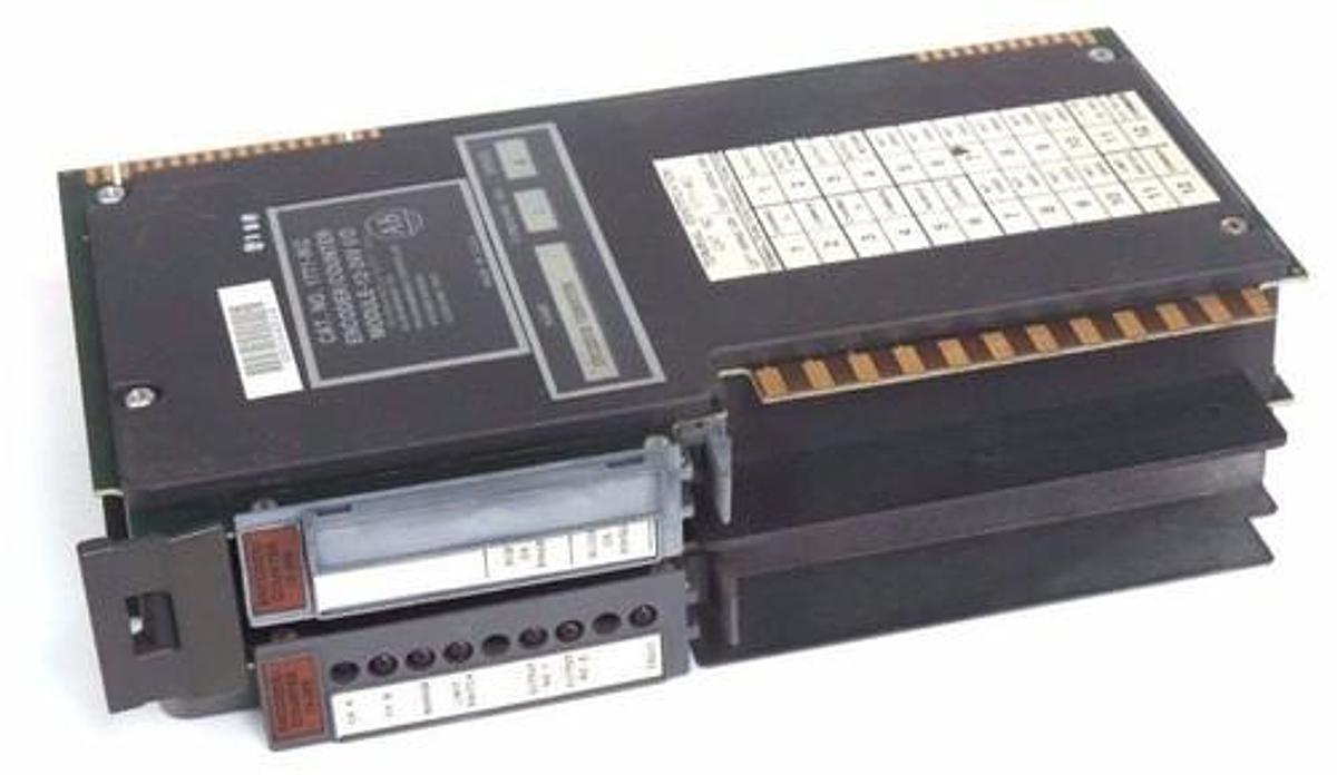 Used ALLEN BRADLEY 1771-IKC ENCODER COUNTER MODULE SER A FW REV G 12-24V 1771IKC