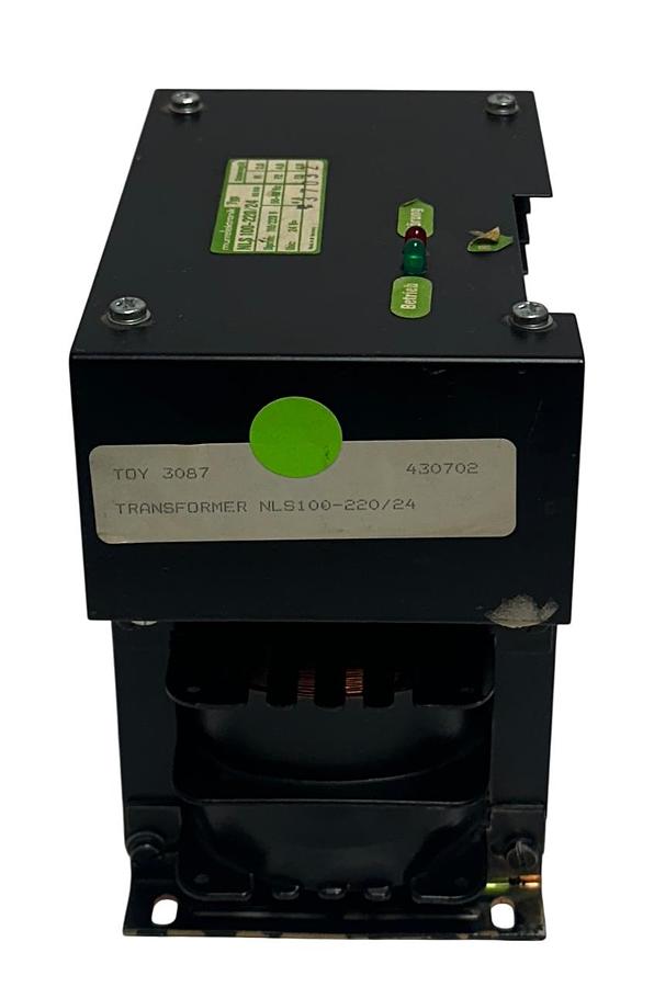 Used MURRELEKTRONIK NLS 100-220/24 / 85510 POWER SUPPLY 110/220V 50-60Hz 4A USNP