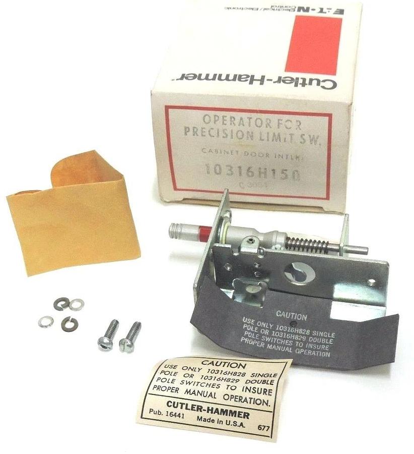 Used NIB CUTLER-HAMMER 10316H150 PRECISION LIMIT SWITCH