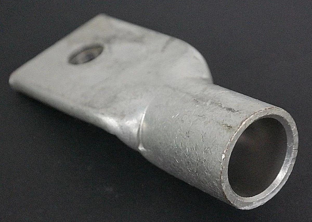 LOT OF 3 ILSCO CRA1000MCM ALUMINUM COMPRESSION LUGS DIE #18 WHITE CRAIOOOMCM
