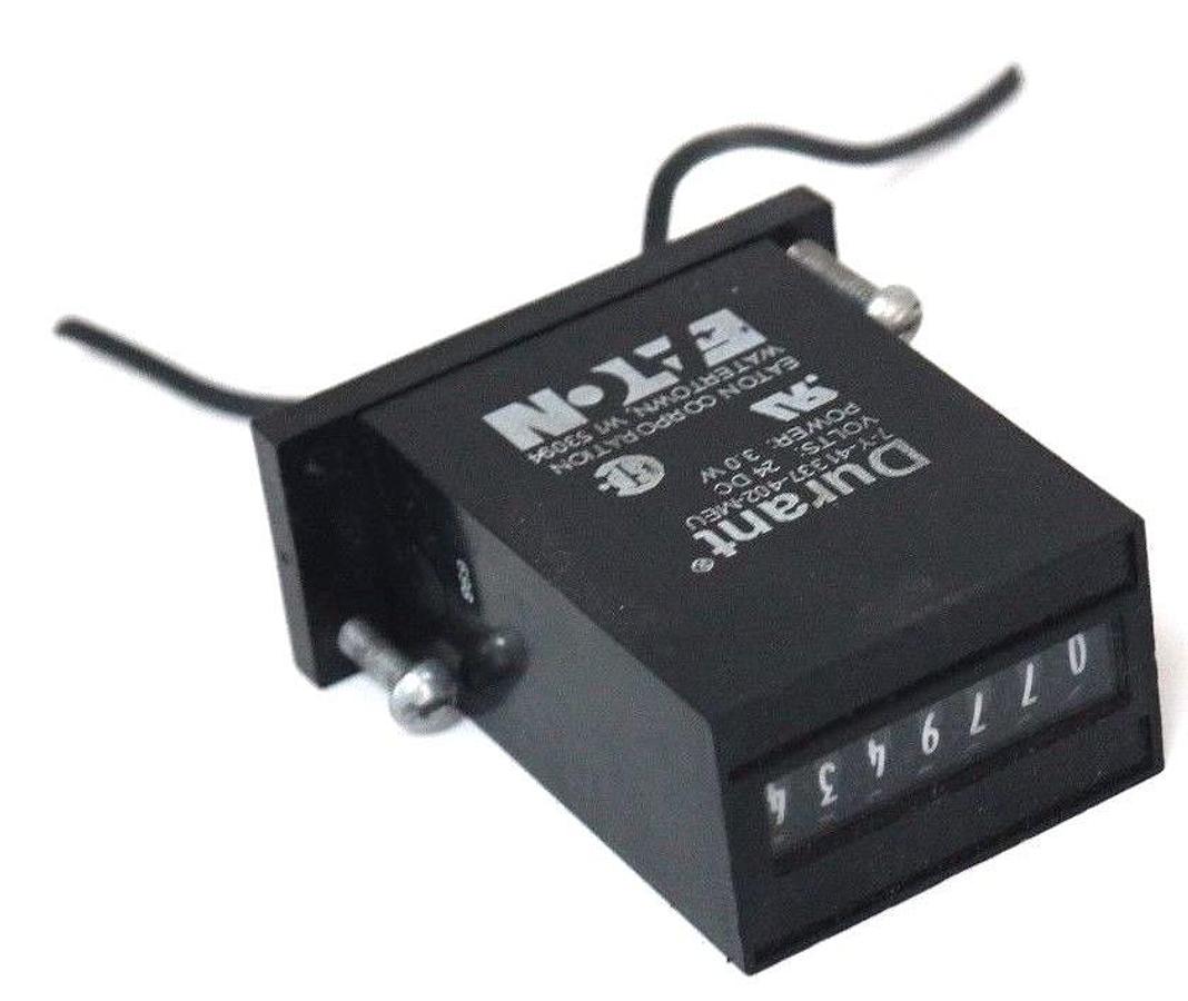 Used DURANT 7-Y-41337-402-MEU COUNTER MODULE 7DIGIT, 24VDC, 3.0 WATT, 7Y41337402MEU
