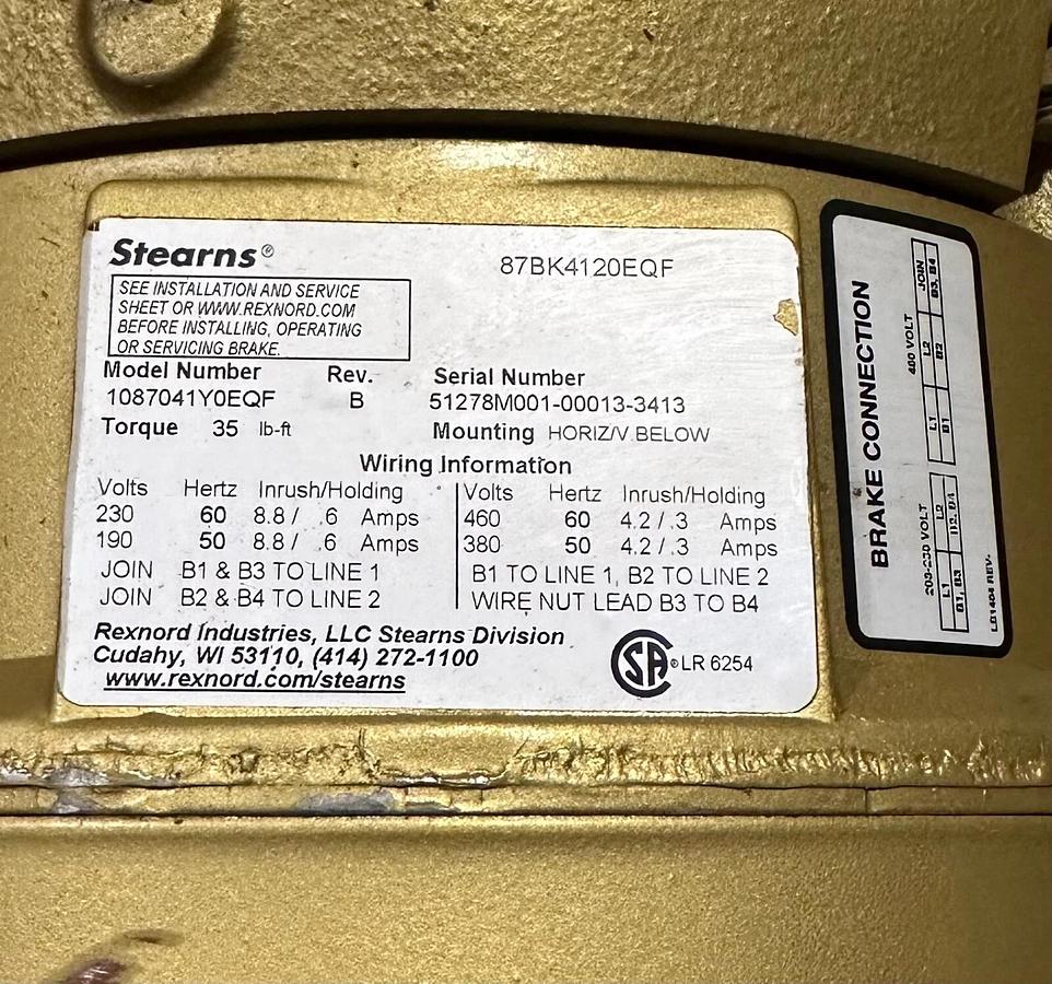 NEW BALDOR RELIANCE EBM3710T Super-E MOTOR  7.5HP 230/460V 3PH 1770 RPM TEFC