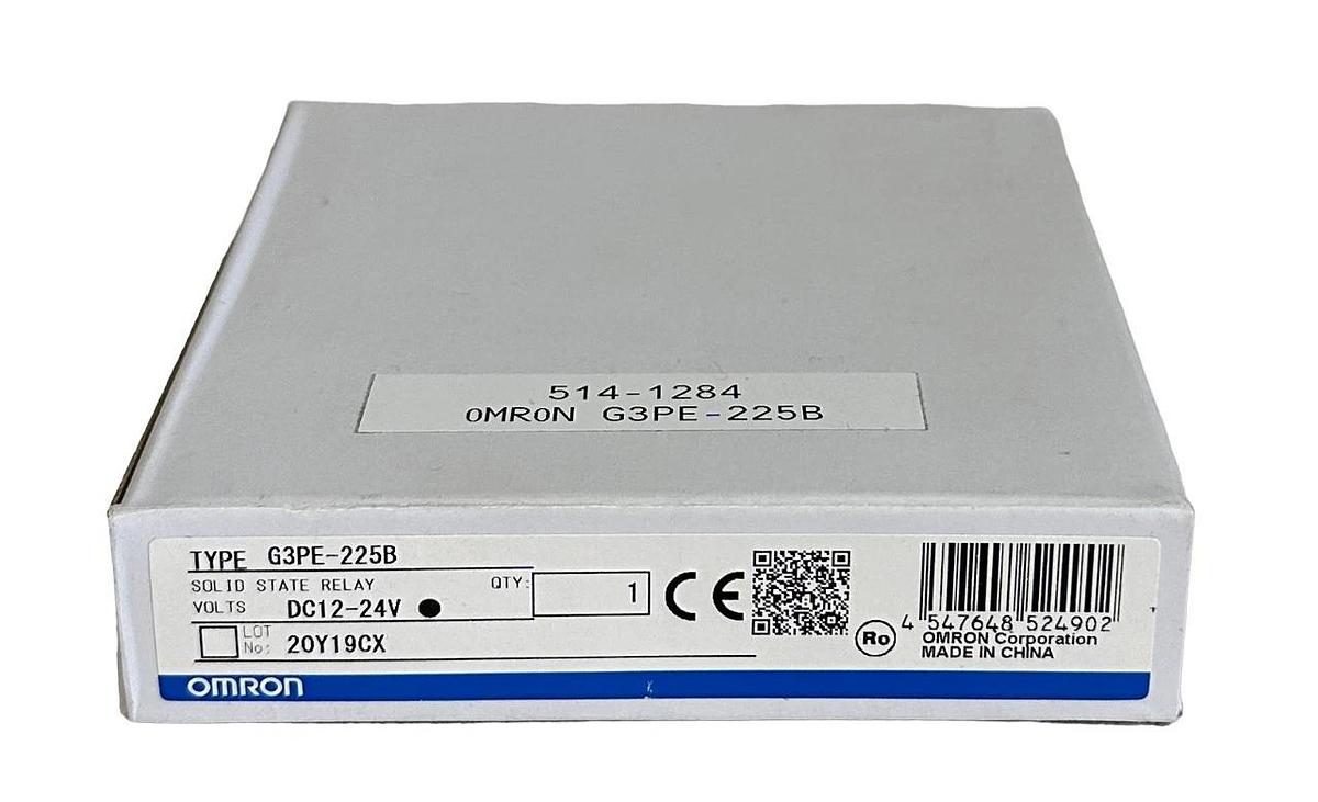 NEW OMRON G3PE-225B / G3PE225B SOLID STATE RELAY 12-24Vdc 1-PHASE