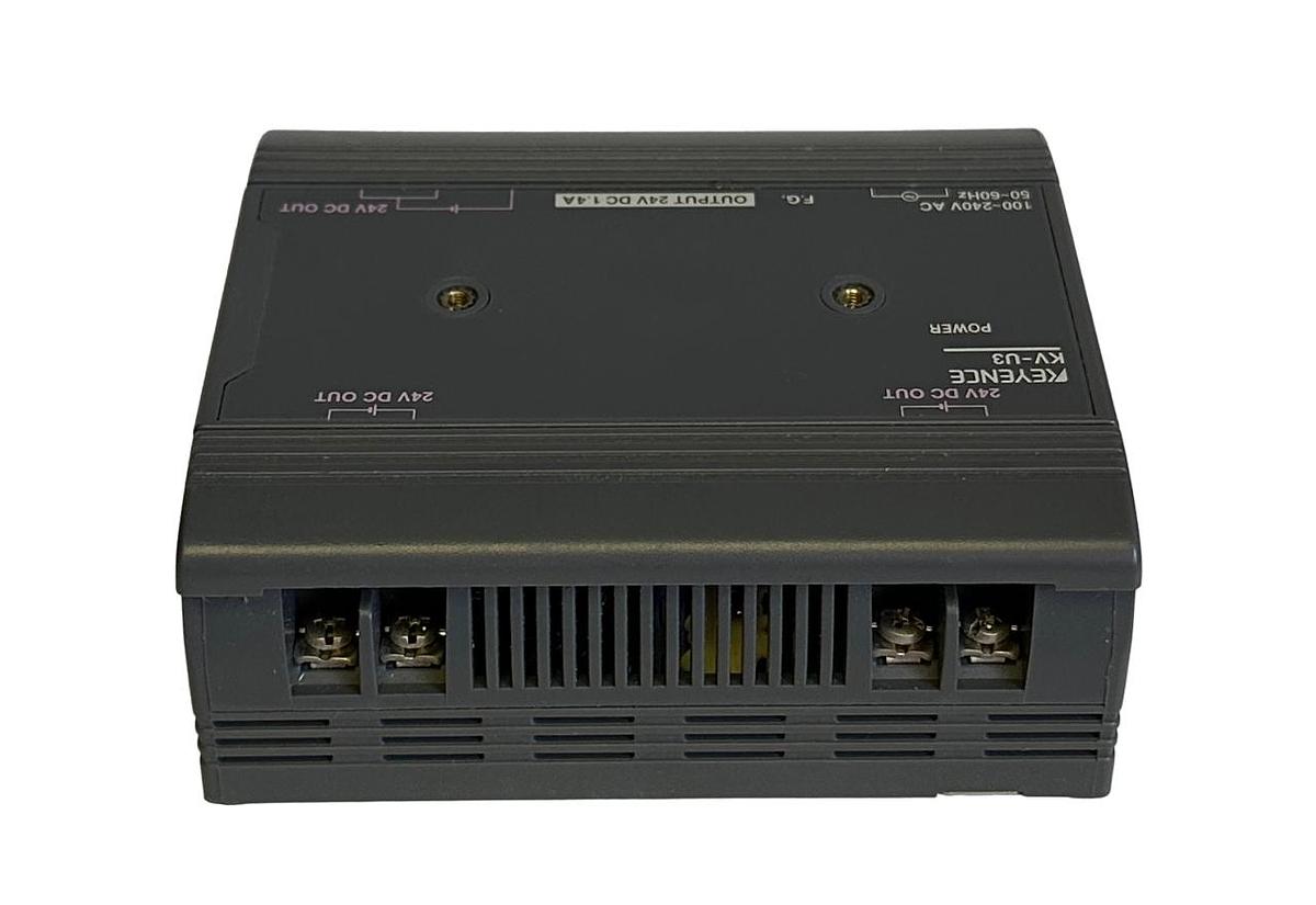 Used NEW KEYENCE KV-U3 / KVU3 POWER SUPPLY UNIT 100-240Vac 50-60Hz NNB