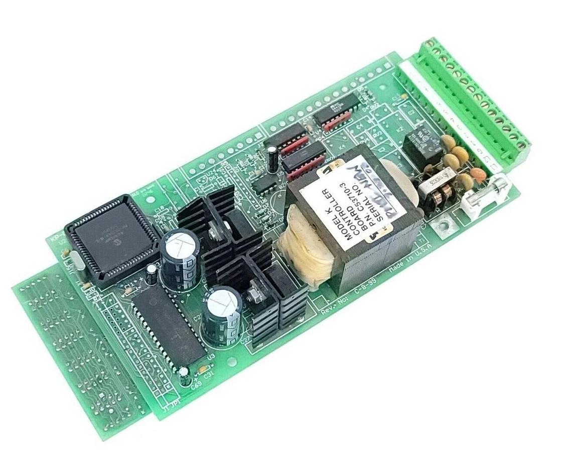 Used PFENING KAIF DIGITAL C53710-3 MODEL K CONTROLLER BOARD REV: C-8-99 C537103