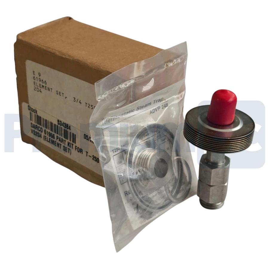 Used Spirax Sarco 61966 Element Set Repair Kit for 3/4" T-250 Steam Trap & VS-204 NEW