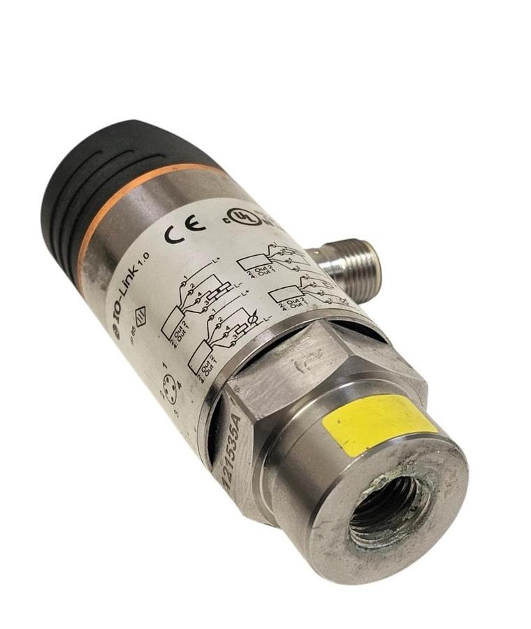 Used IFM EFECTOR PN-010-RBN14-MFRKG/US/ /V PRESSURE SENSOR PN2224 USED