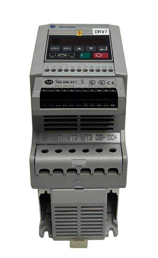 Used ALLEN BRADLEY 160-BA03NSF1 /C VARIABLE SPEED DRIVE SSC SERIES 0.75kW/1HP USNP