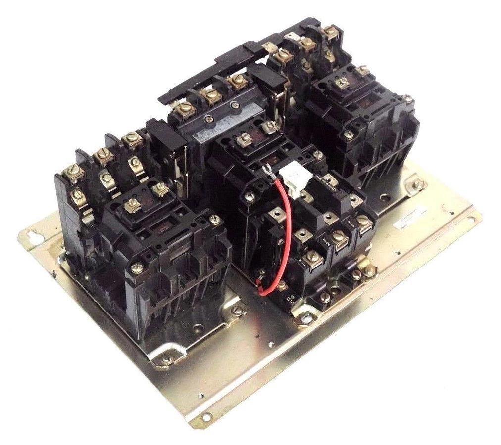 Used ALLEN BRADLEY 1000-NX163 SER. A STARTER 600VAC., 500-BOD930 SER. B, CB236 COILS