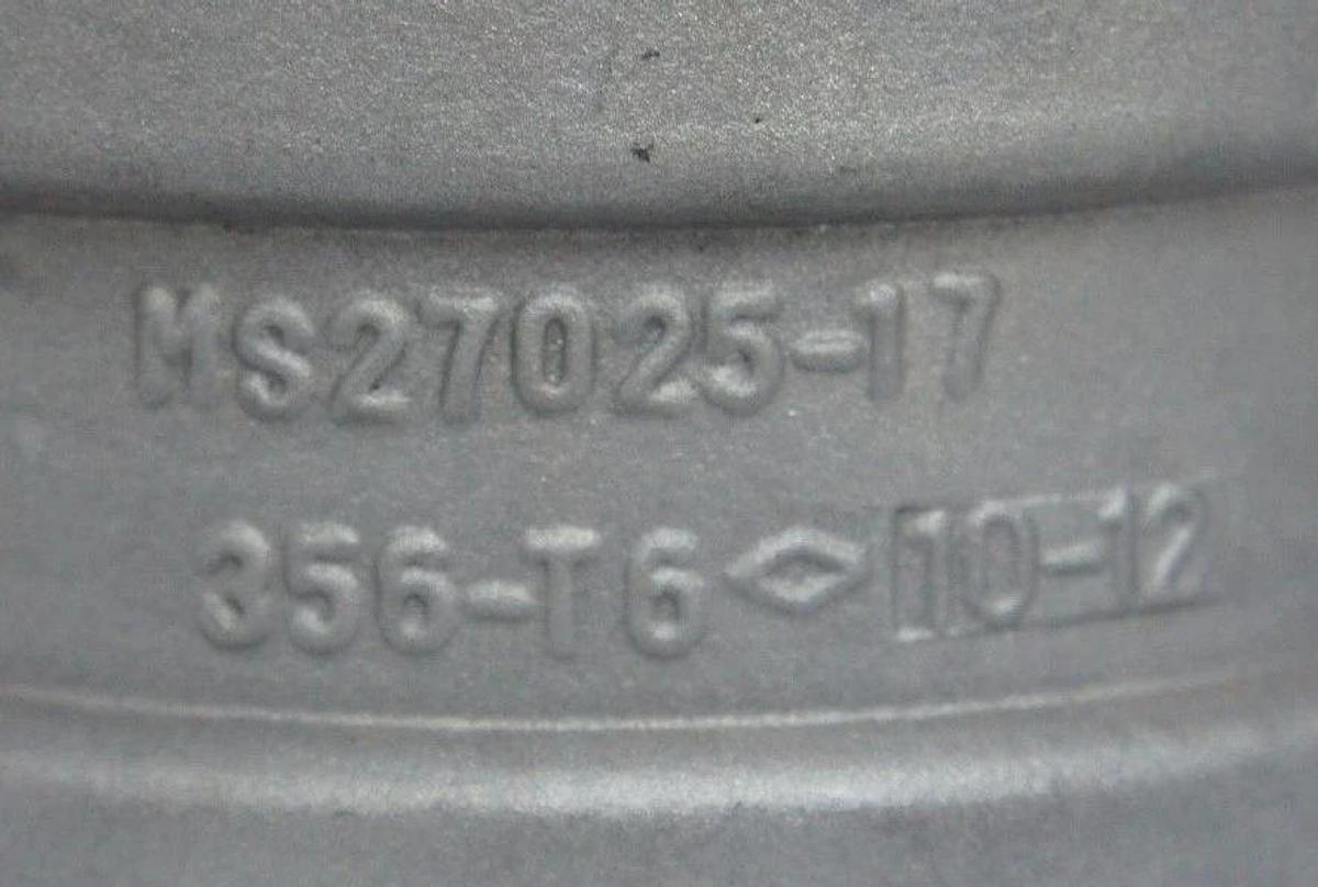 NEW EVER TITE MS27025-17 ALUMINUM CAM AND GROOVE FITTING W/ MS27022-17 ADAPTER