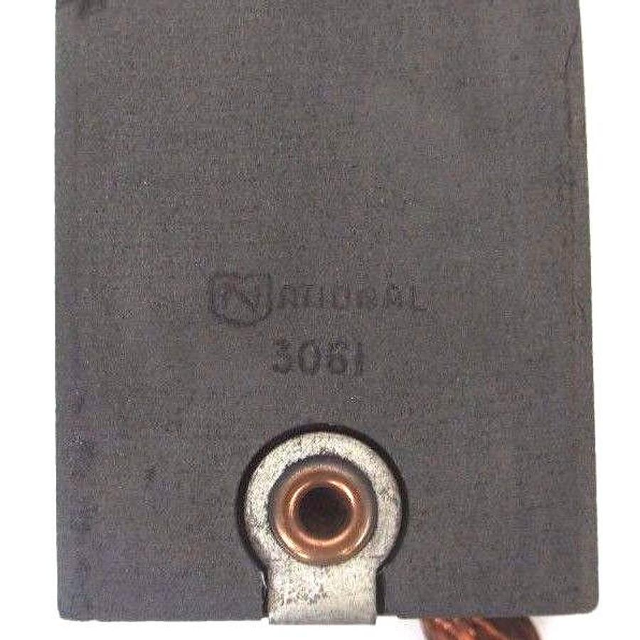 Used LOT OF 2 NATIONAL 3061 CARBON BRUSHES