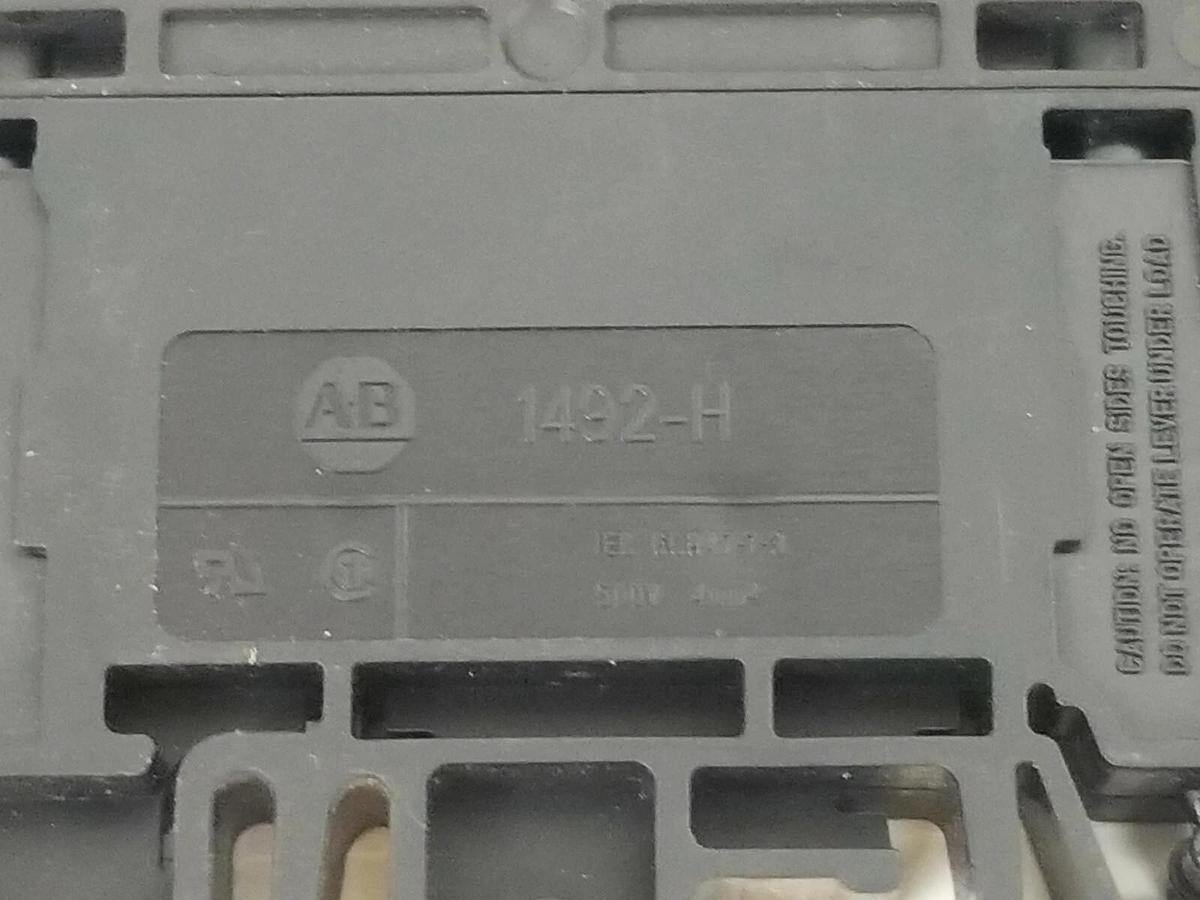 LOT OF 3 NEW ALLEN BRADLEY 1492-H CONTACT BLOCKS 1492H BLACK