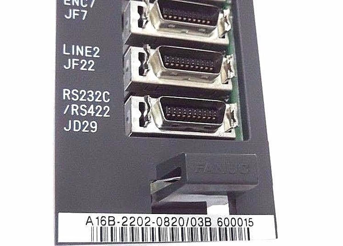 Used NEW FANUC A16B-2202-0820/03B AUX AXIS CONTROL P.C.B A16B-2202-0820, T0410110740