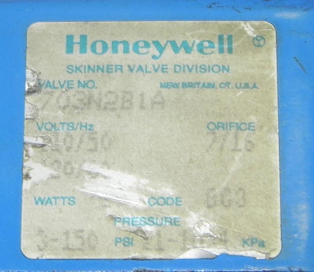 Used HONEYWELL 703N2B1A VALVE