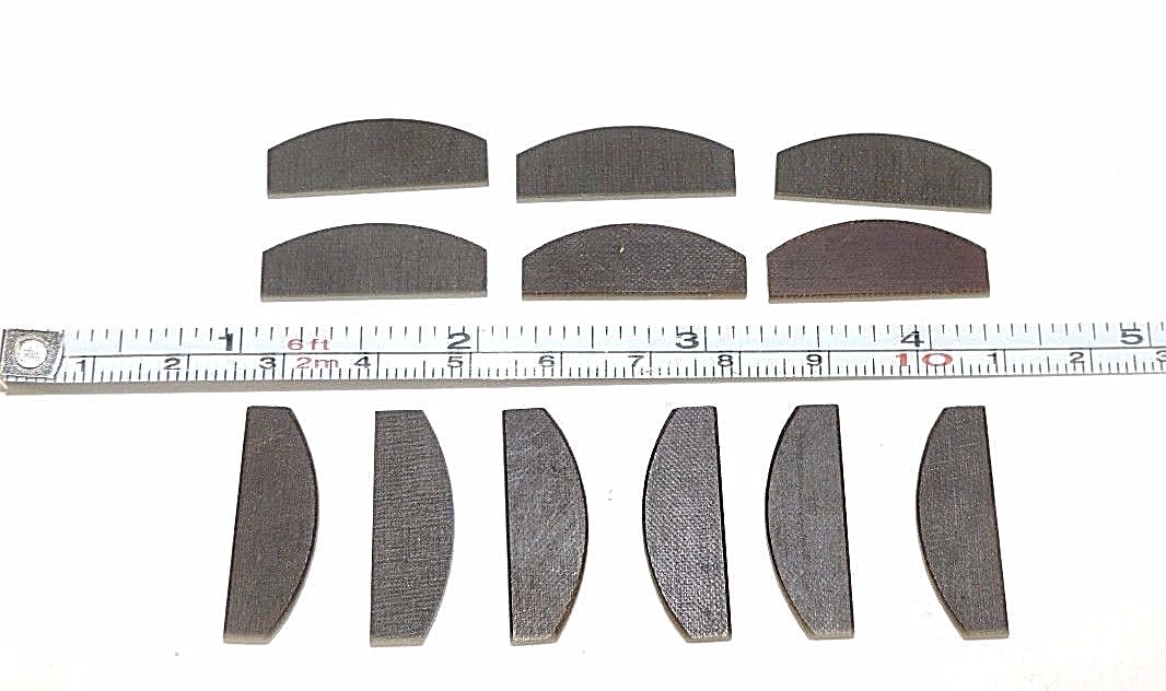 Used NEW LOT OF 12 CHICAGO PNEUMATIC KF124226 ROTOR VANE BLADES