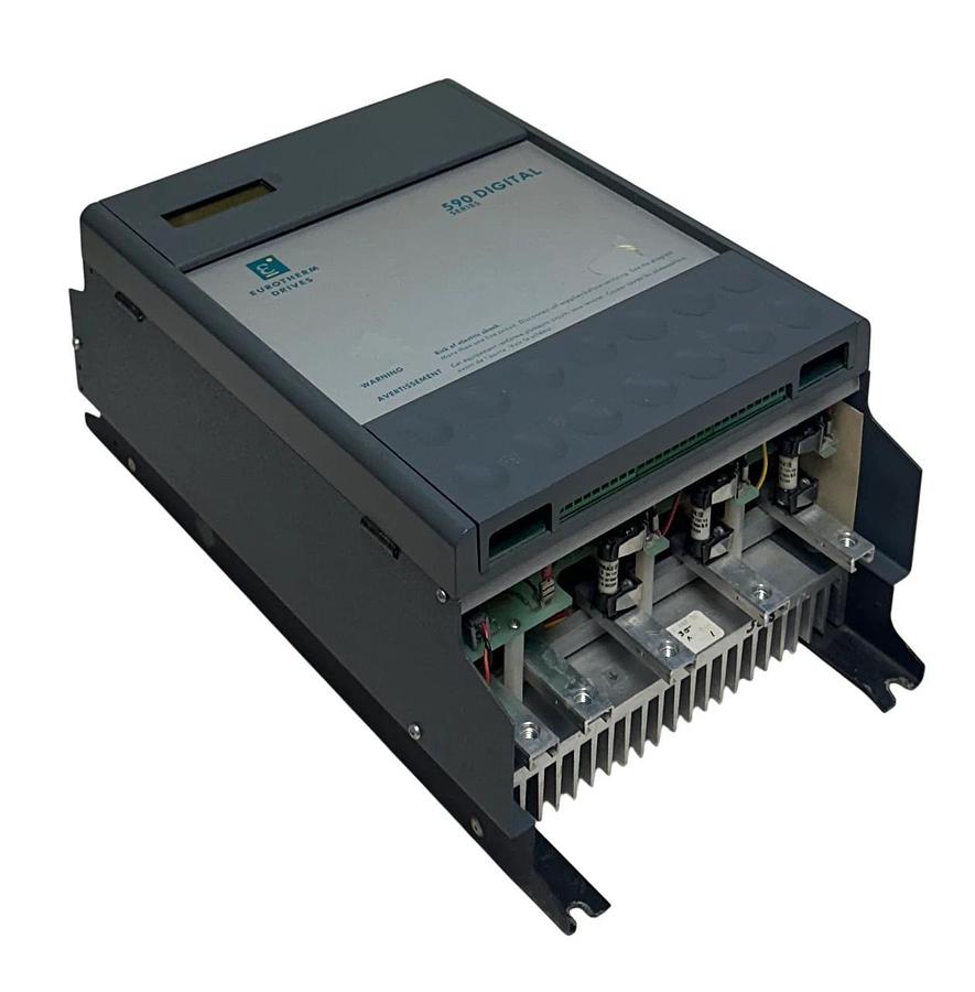 Used PARKER EUROTHERM 590DC/00/000 590 DIGITAL SERIES DRIVE TYPE 570 35A 480VAC USNP