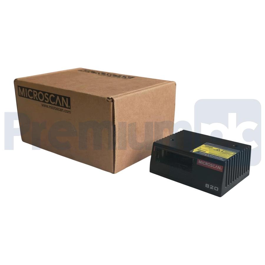 Used Microscan MS-820 FIS-0820-0004 Industrial Laser Barcode Scanner 10-28VDC NSMP