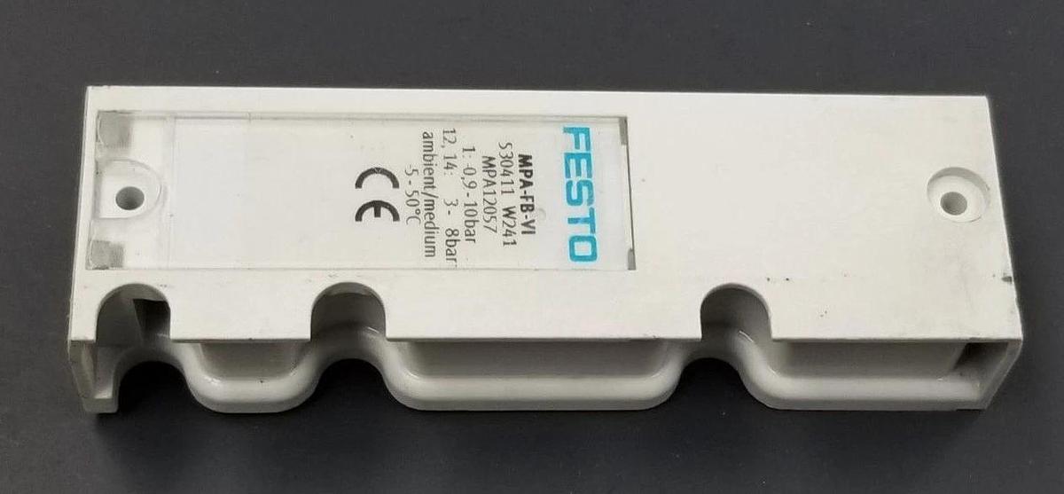Used FESTO PA6-GF30 END PLATE MPA-FB-VI, MPA12057