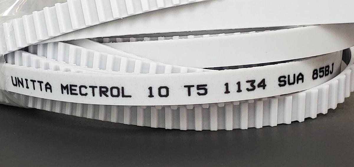 Used NEW UNITTA MECTROL 10 T5 1134 TIMING BELT