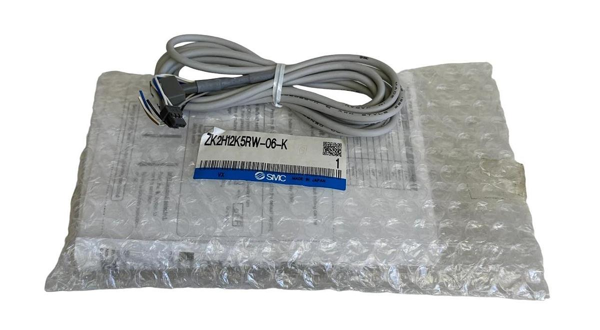 NEW SMC ZK2H12K5RW-06-K / ZK2H12K5RW06K VACUUM EJECTOR W/ VALVE 24VDC 1.2mm