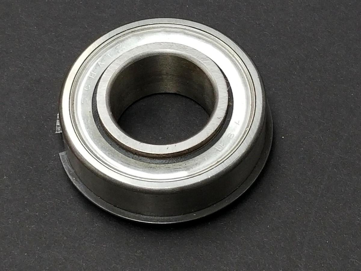 Used NEW SCHATZ MFG. CO. 1'' IN. BORE DOUBLE SHIELDED BEARING 3'' IN. OD 5/8'' IN. W