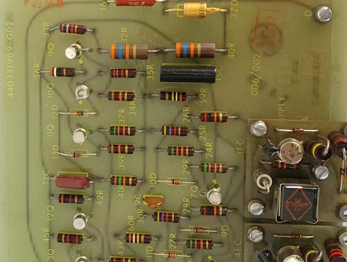 Used GENERAL ELECTRIC 44D331909-G02 CIRCUIT BOARD 44D331909G02