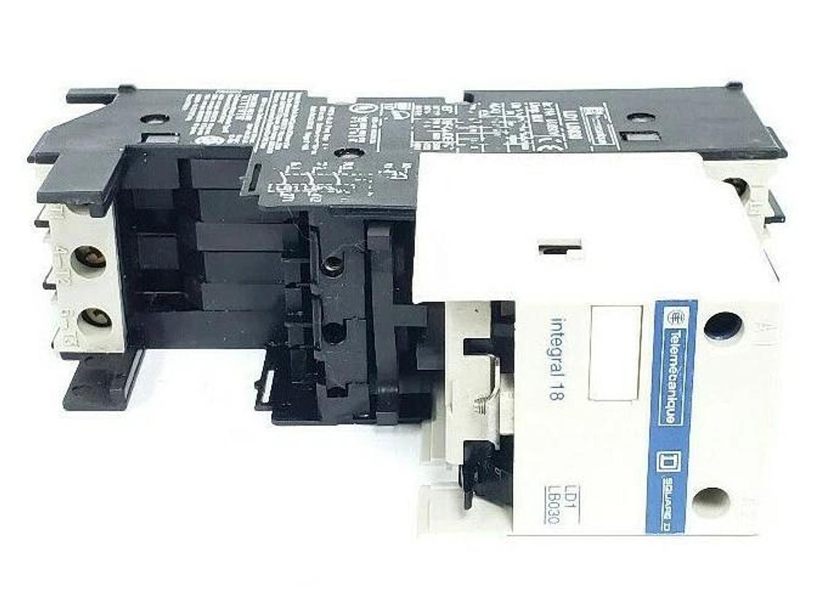 Used TELEMECANIQUE LD1-LB030N CONTACTOR BREAKER 21V/50HZ 24V/60HZ LD1-LB030 LD1LB030N