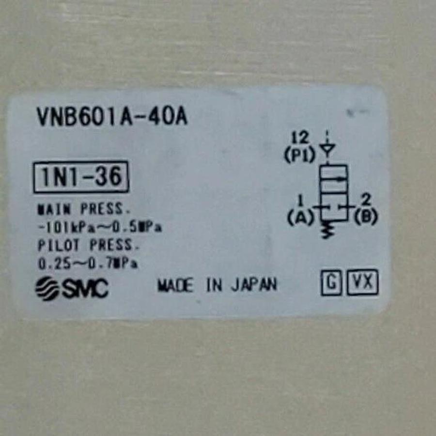 Used NEW SMC VNB601A-40A AIR PILOTED VALVE VNB601A40A