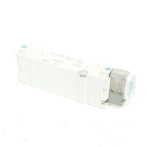 Used SMC SY7240-5LOZ-02 DOUBLE SOLENOID VALVE SY72405LOZ02