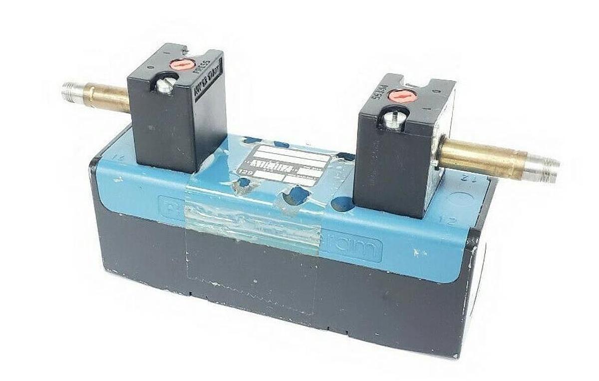 Used REXROTH GT10042-2626 DOUBLE SOLENOID VALVE GT100422626, PSI MAX. 150