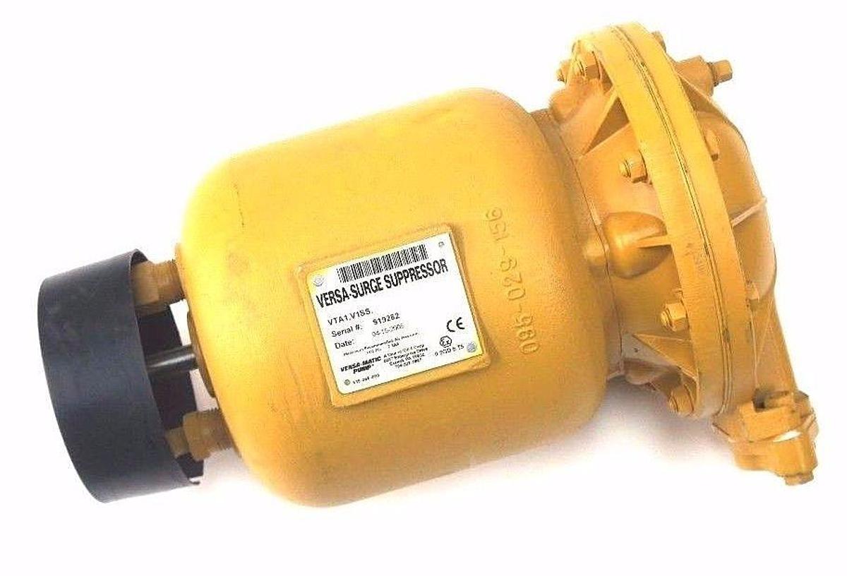 Used NEW VERSA-MATIC PUMP IDEX VTA1,V1SS VERSA-SURGE SUPPRESSOR DAMPNER, 095-029-156