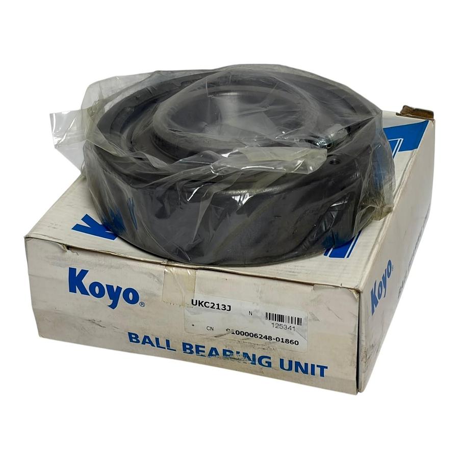 Used Koyo UKC213J Cartridge Ball Bearing Unit Tapered Bore Sealed New Surplus