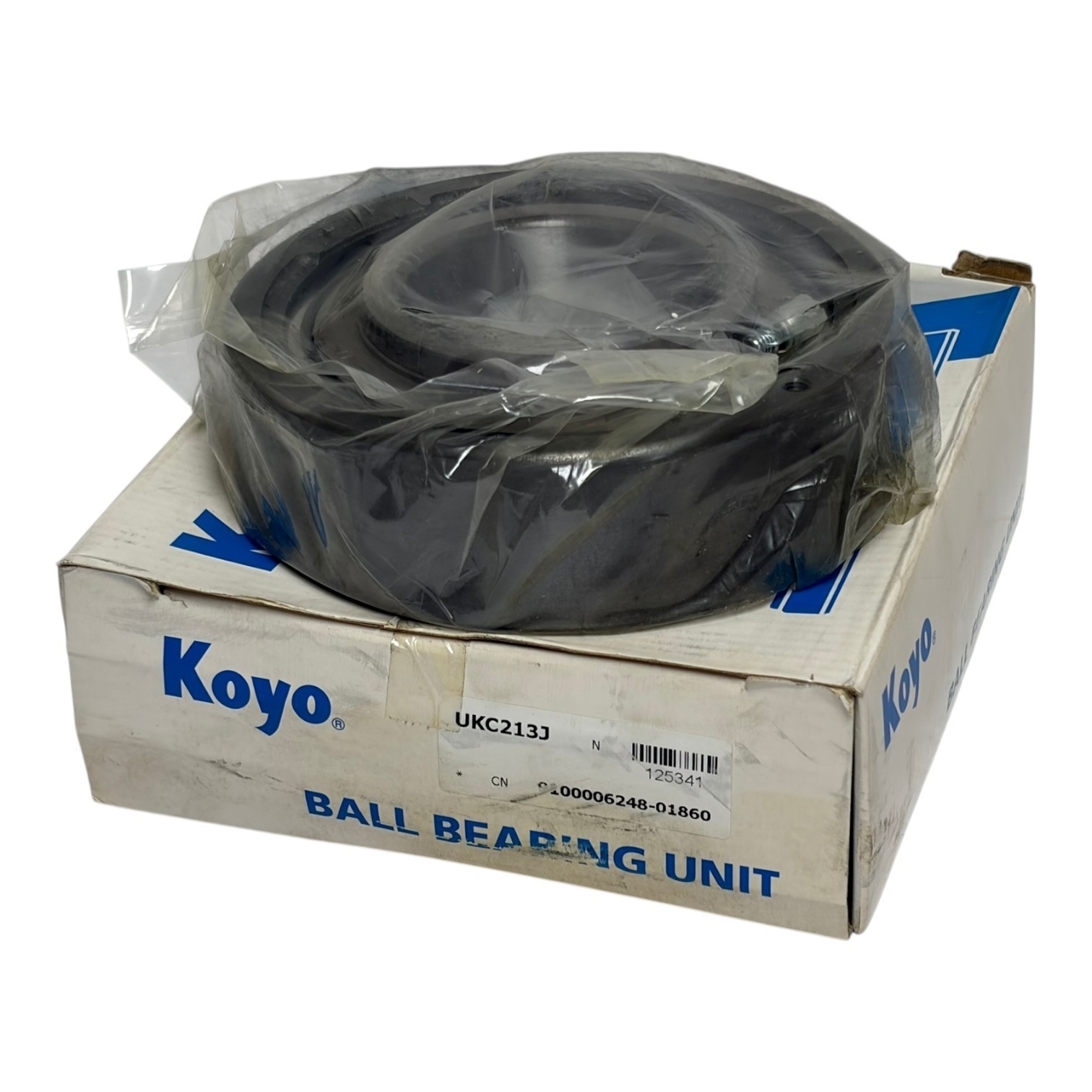 Used Koyo UKC213J Cartridge Ball Bearing Unit Tapered Bore Sealed New Surplus