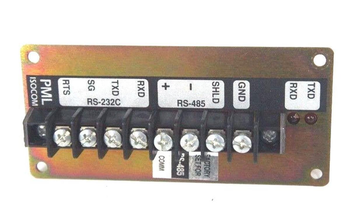 Used POWER MEASUREMENT PML ISOCOM 14000-0007 REV. 4.1 RS-485 RS-232C 140000007
