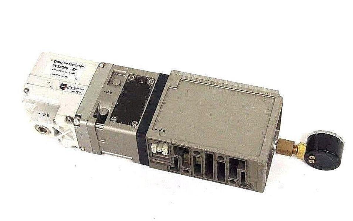 Used SMC VVS8080-EP E/P REGULATOR SUPPLY PRESS: .2-.7MPA, VVS8080EP